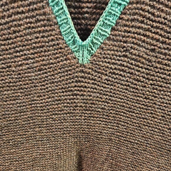 Vintage Mens tight weave woolen vest - Picture 7 of 16